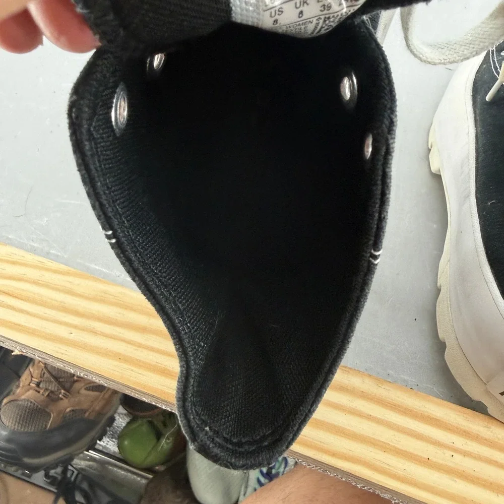 Converse Chuck Taylor All Star Lugged High Top Black Platform Sneakers Womens 8 - Picture 8 of 9